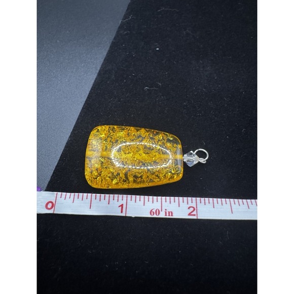 Baltic Amber Pendant 1.5" - Picture 3 of 5